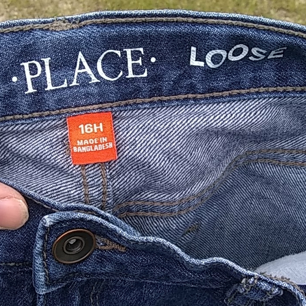 Boys 16 Husky PLACE brand blue jeans